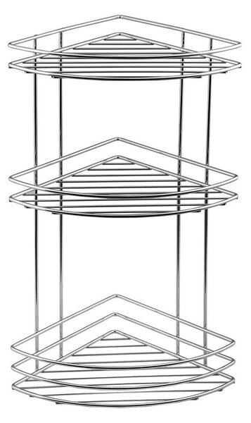 Aqualine Aqualine, Chrome LINE rafturi de sârmă colț triplu crom, 37015