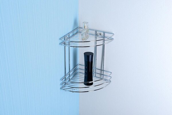 Aqualine Aqualine, Chrome LINE rafturi de sârmă colț triplu crom, 37015