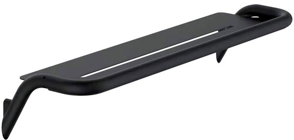 Deante Silia, raft de perete 436x124x89 mm, negru mat, DEA-ADI_N511