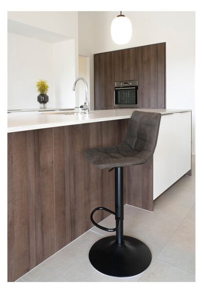 Set 2 scaune bar House Nordic Middelfart, gri închis