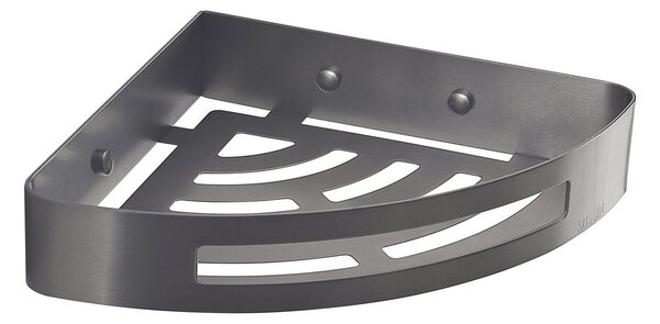 Gedy Gedy, poliță de duș de colț SMART, 210x45x210mm, grafit, 247981