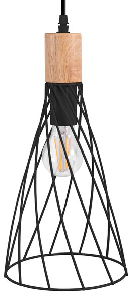 Lampă de tavan APP1268-1CP Black