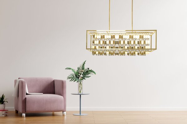 Lampa APP1113-4CP Gold