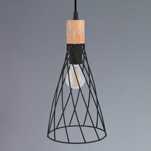 Lampă de tavan APP1268-1CP Black