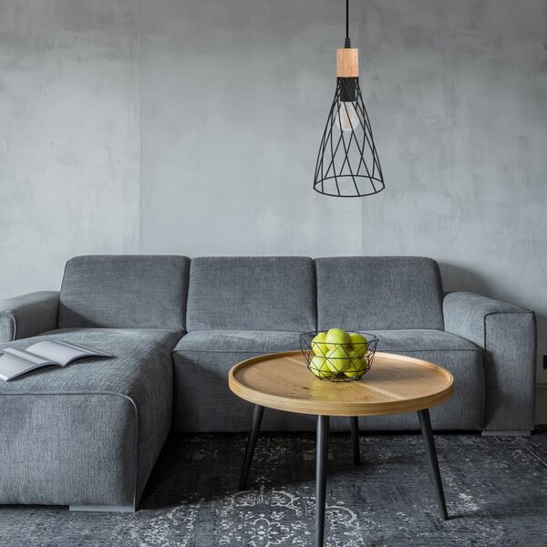 Lampă de tavan APP1268-1CP Black