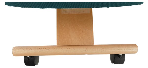 KONDELA Scaun ergonomic, petrol/ fag, FLONET