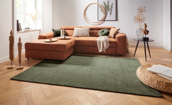 Covor Mint Rugs Supersoft, 120 x 170 cm, verde închis