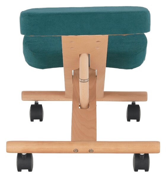 KONDELA Scaun ergonomic, petrol/ fag, FLONET