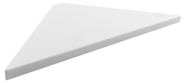 Sapho Sapho, poliță de colț ABELINE Rockstone 200x12x200mm, alb mat, AE200-0101