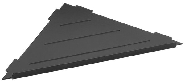 Sapho Sapho, poliță de colț SMART pentru îmbinări 297x15x210 mm, mat negru, XJ615B