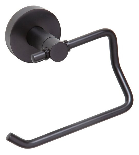 Sapho Sapho, suport pentru hârtie igienică X-ROUND BLACK fără capac, negru, XR704B