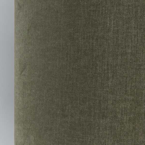 Lampă de podea din alamă cu abajur verde 50 cm - Kaso