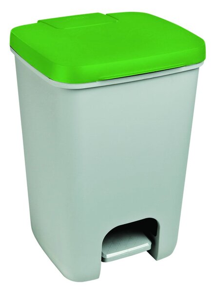 Coș de gunoi Curver Essentials, 20 l, gri - verde