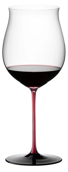 Pahar pentru vin, din cristal Black Series Grand Cru Burgundy / Negru, 1050 ml, Riedel