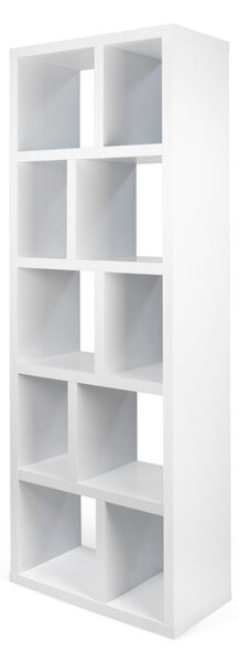 Bibliotecă albă 70x198 cm Berlin – TemaHome