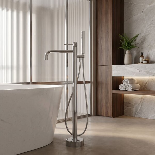 Baterie de podea Rea Lungo Diamond Chrome