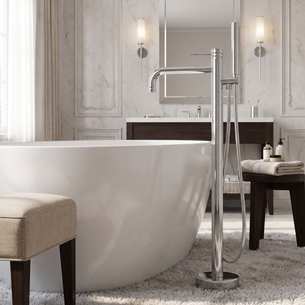 Baterie de podea Rea Lungo Diamond Chrome