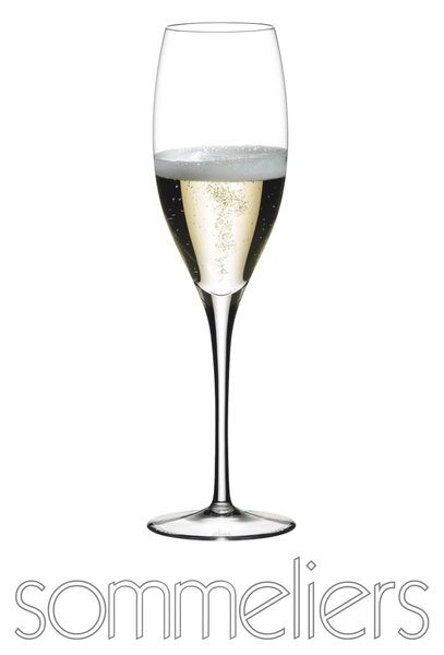 Pahar pentru sampanie si vin spumant, din cristal Sommeliers Vintage Champagne Clear, 330 ml, Riedel