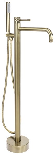Baterie de podea Rea Lungo Diamond Brush Gold