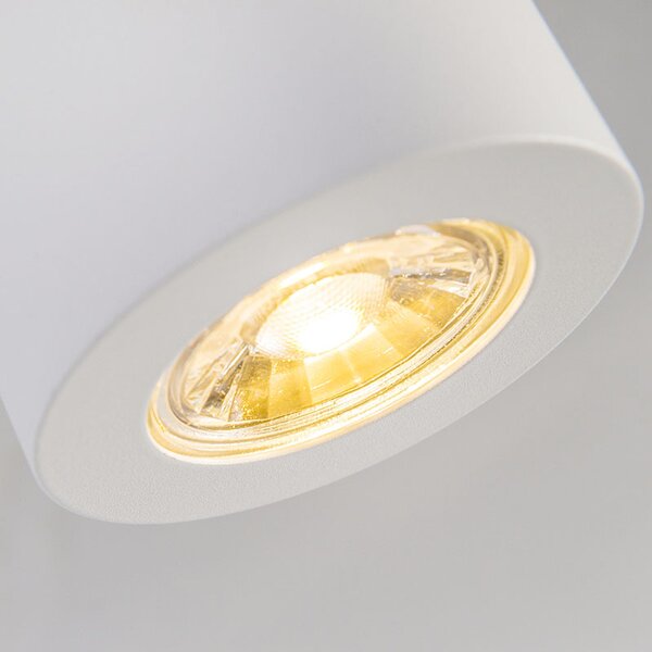 Spotlight modern alb 7.5 cm - Tuba