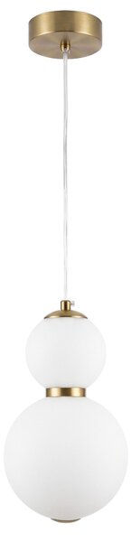 Lampă de plafon suspendată LED LHJ112-2CP aur periat