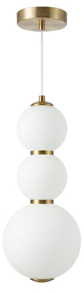 Lampă de plafon suspendată LED LHJ113-3CP aur periat