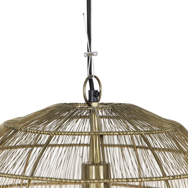 Lampă suspendată modernă din alamă 42 cm - Bolti