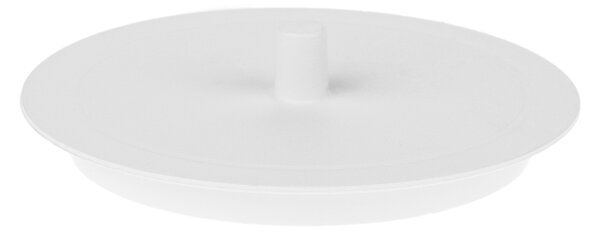 KONDELA Ghiveci inteligent, iluminare cu LED, alb, BIOR