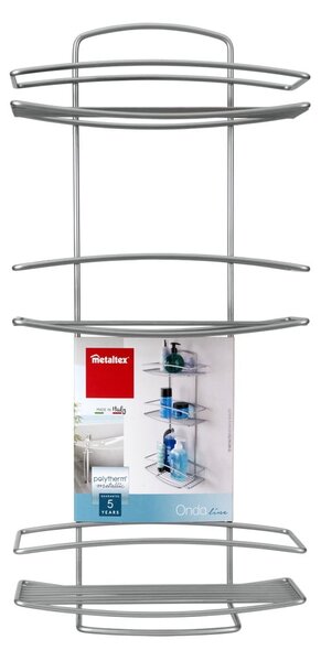 Etajeră cu 3 rafturi Metaltex