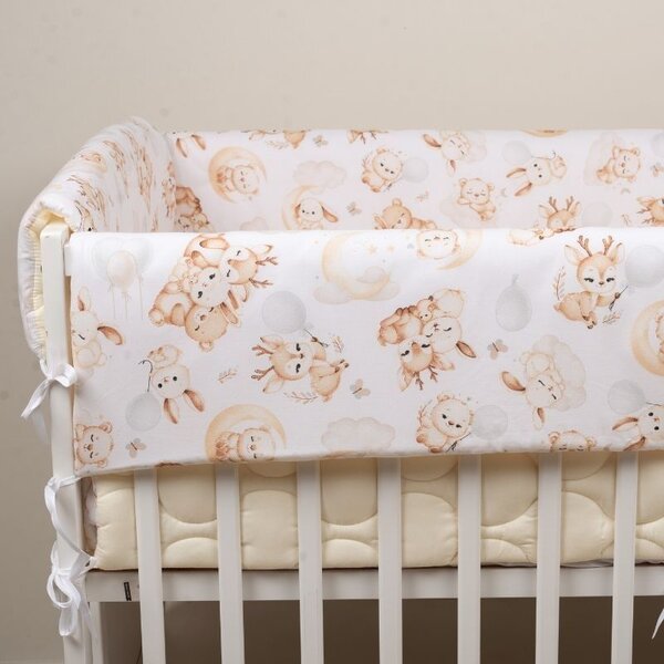 Aparatori laterale patut inalte Kidizi Maxi Just Dreaming, pentru pat 120x60 cm