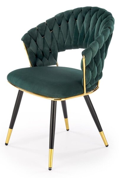 Scaun de dining K551 verde
