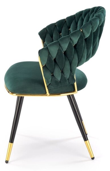 Scaun de dining K551 verde
