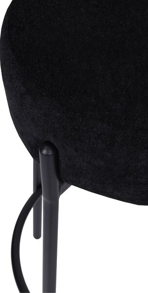 Scaun de bar Holly negru