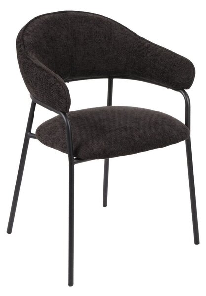 Scaun de dining Bianca negru