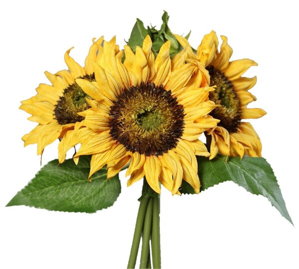 Buchet floarea soarelui artificiala,25 cm