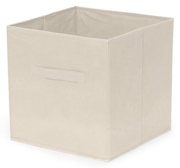 Cutie pliabilă de depozitare Compactor Cardboard Box, crem