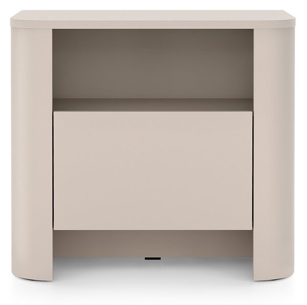 Noptieră Sorrenti 58 cm - cashmere