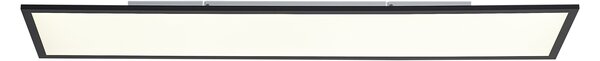 Panou LED negru dreptunghiular cu LED inclus, cu dimmer în 3 trepte - Reeves