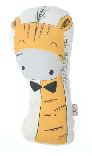 Pernă din amestec de bumbac pentru copii Mike & Co. NEW YORK Pillow Toy Giraffe, 17 x 34 cm