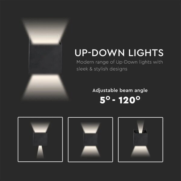 Aplică LED de exterior LED/11W/230V 3000K IP65 neagră