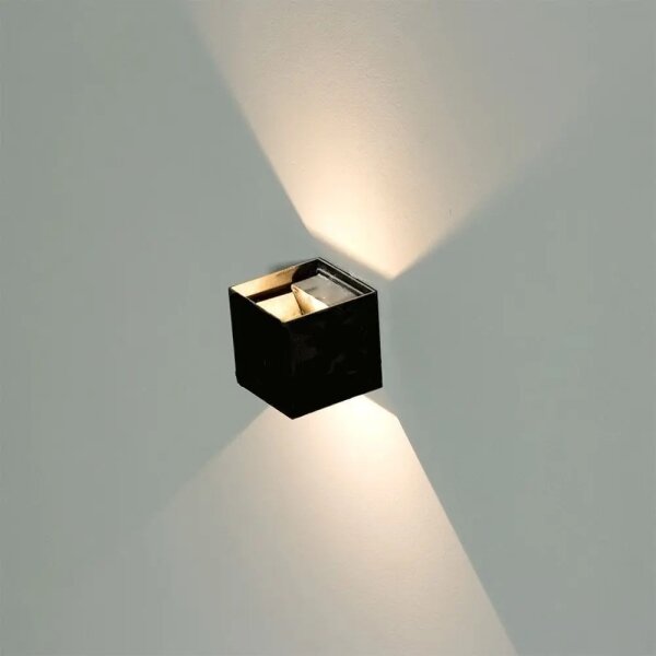 Aplică LED de exterior LED/11W/230V 3000K IP65 neagră
