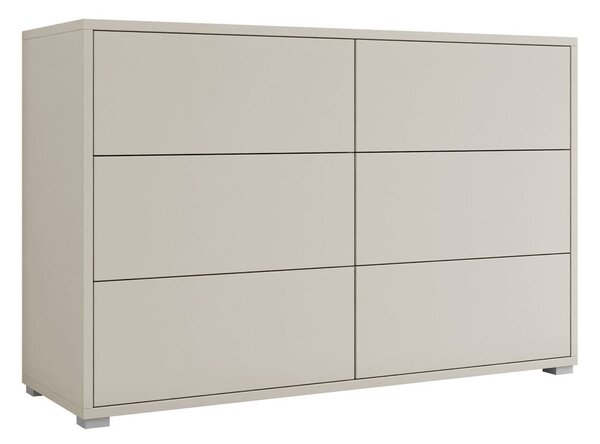 Comodă Comfivo Tutela II, Cașmir, PAL laminat, 73x120x41cm, 45 kg