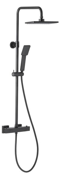 KFA Armatura Logon Black set de duș perete cu termostat negru 5746-910-81