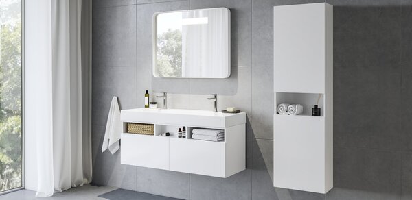 Ravak Natural lavoar 50x45 cm dreptunghiular mobilier alb luciu XJO01250000