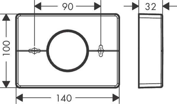 Hansgrohe AddStoris dozator de pungi || 41773140