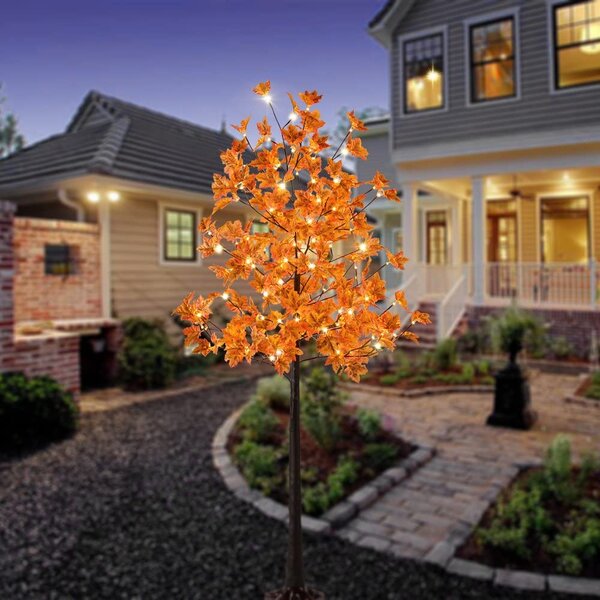 Copac decorativ LED Galben/Gold