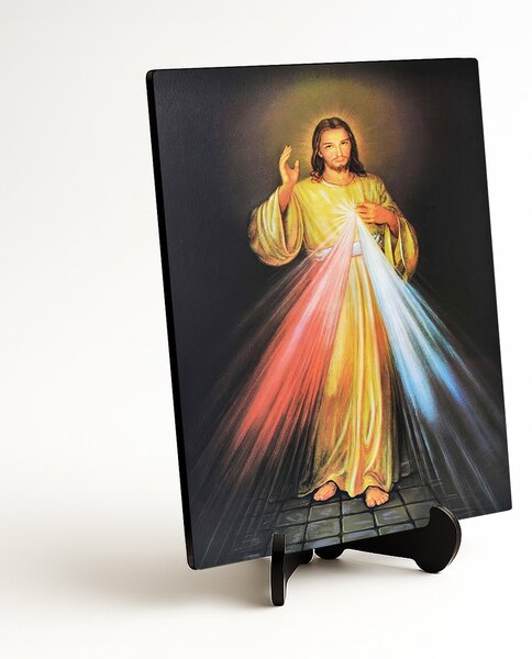 DUBLEZ | Tablou cu Isus Hristos - Milostivirea divină | Imprimare UV premium