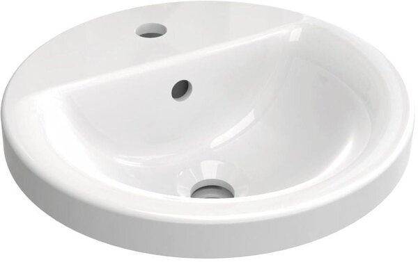 Ideal Standard Connect lavoar 38x38 cm rotund încastrat alb luciu E504101