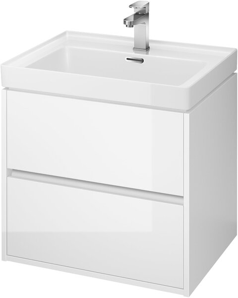 Set dulap Cersanit Crea S924-003, lavoar Cersanit Crea K114-006