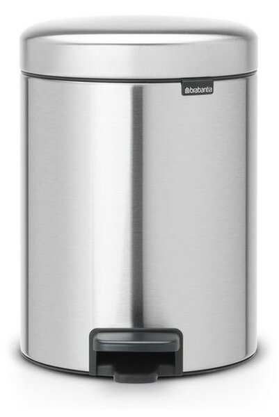 Brabantia NewIcon cos de gunoi 5 l oţel-negru 112102